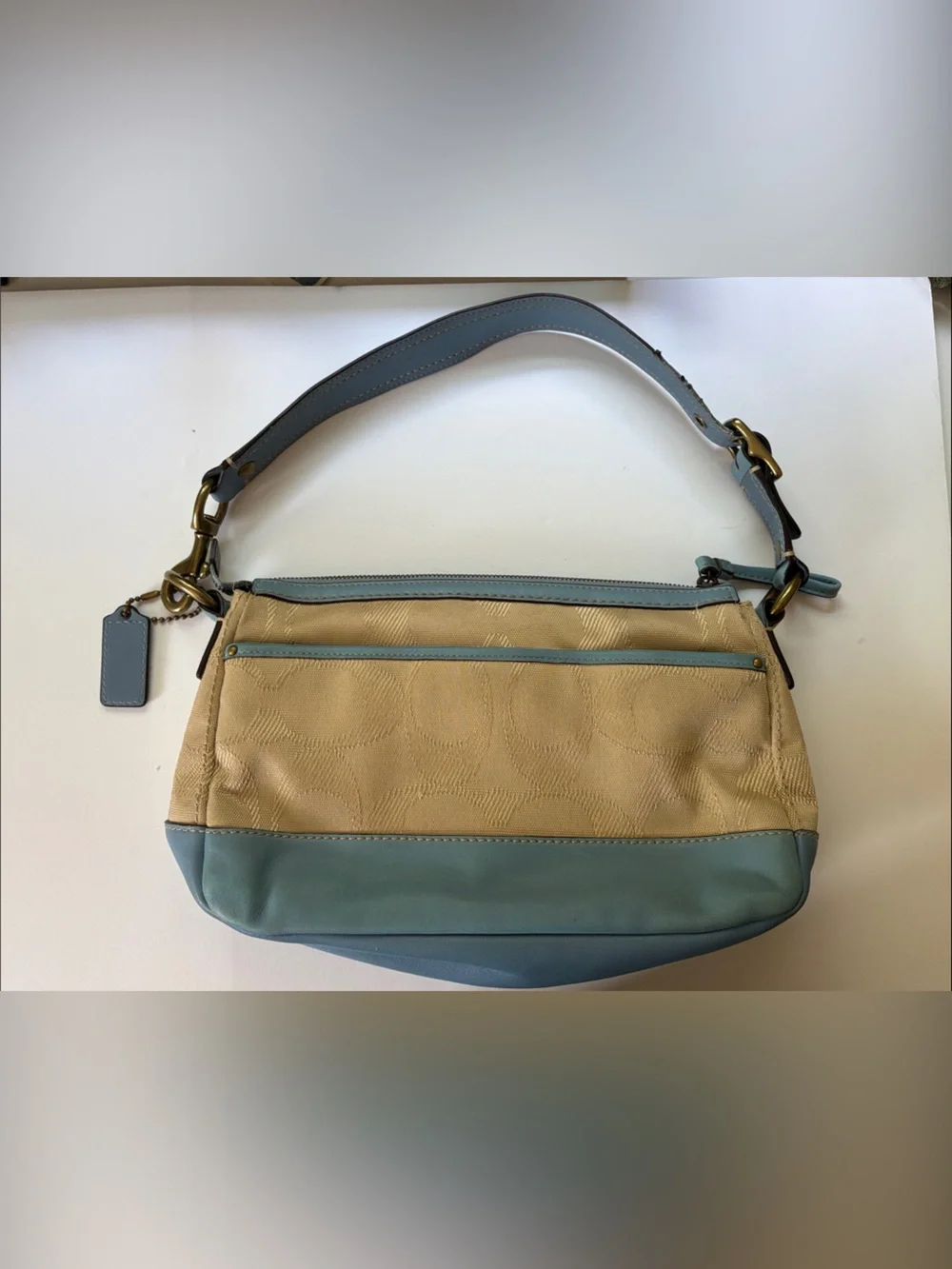 Rare Vintage Legacy Coach Turnlock shoulder bag